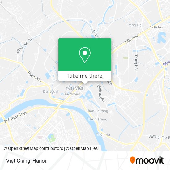 Việt Giang map