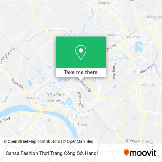Sansa Fashion Thời Trang Công Sở map
