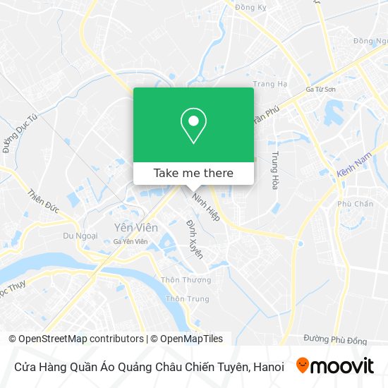 Cửa Hàng Quần Áo Quảng Châu Chiến Tuyên map