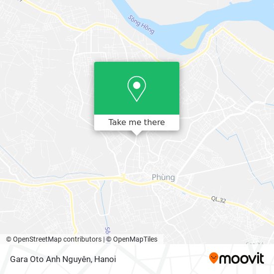 Gara Oto Anh Nguyên map