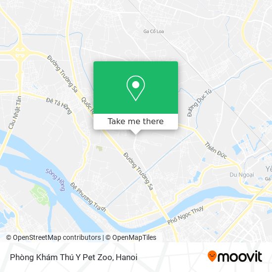 Phòng Khám Thú Y Pet Zoo map