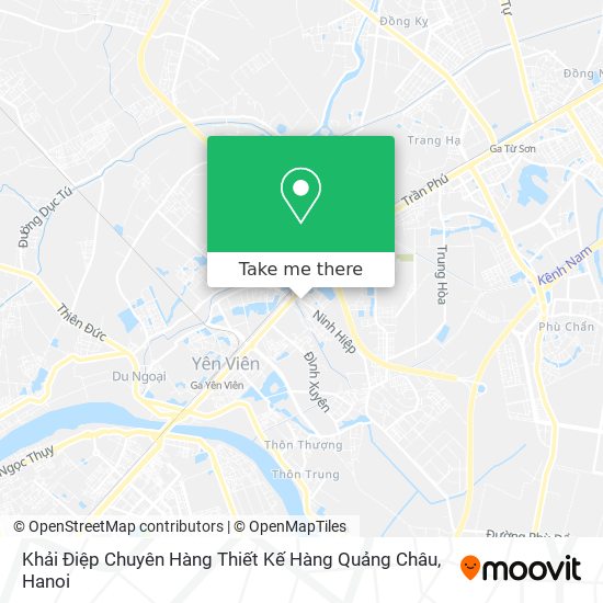 Khải Điệp Chuyên Hàng Thiết Kế Hàng Quảng Châu map