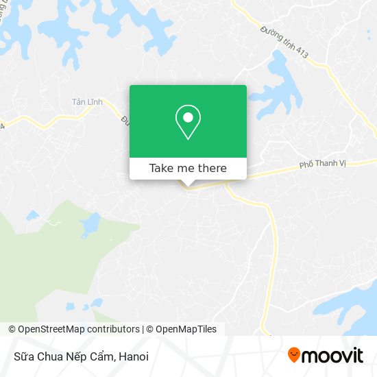 Sữa Chua Nếp Cẩm map