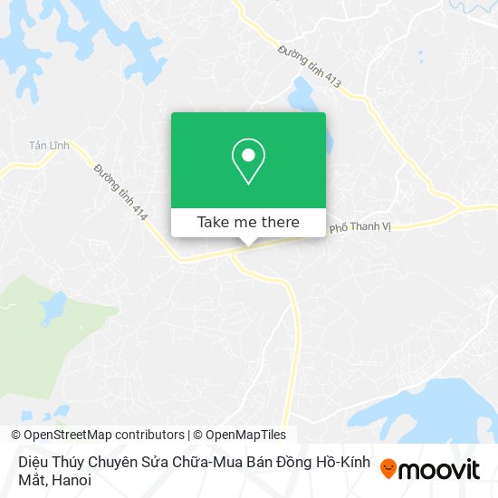 Diệu Thúy Chuyên Sửa Chữa-Mua Bán Đồng Hồ-Kính Mắt map