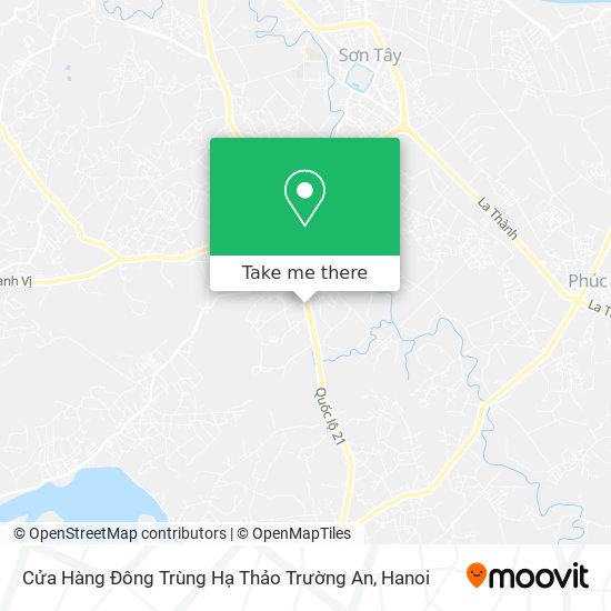 Cửa Hàng Đông Trùng Hạ Thảo Trường An map