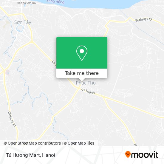 Tú Hương Mart map