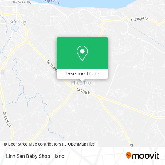 Linh San Baby Shop map