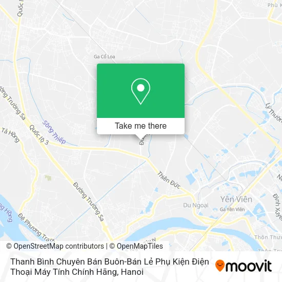 Thanh Bình Chuyên Bán Buôn-Bán Lẻ Phụ Kiện Điện Thoại Máy Tính Chính Hãng map