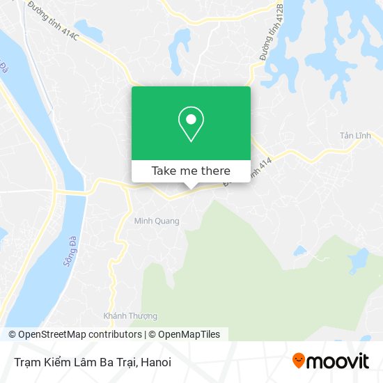 Trạm Kiểm Lâm Ba Trại map