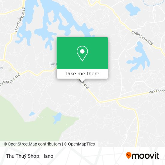 Thu Thuỷ Shop map