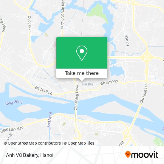 Anh Vũ Bakery map