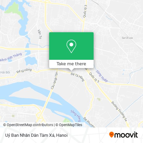 Uỷ Ban Nhân Dân Tàm Xá map