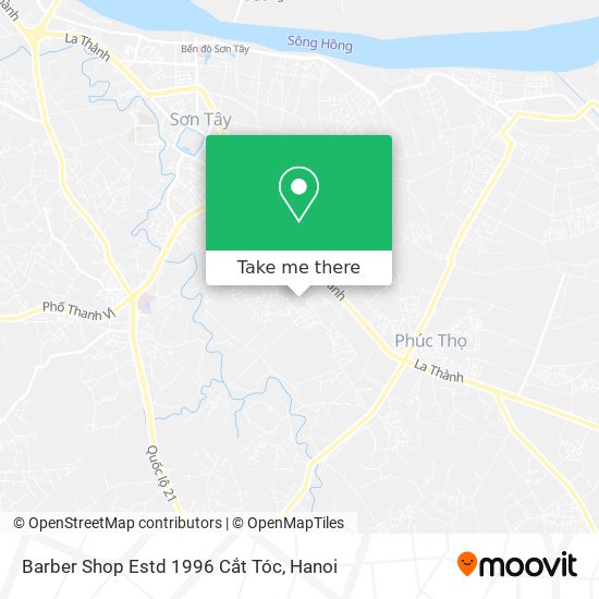 Barber Shop Estd 1996 Cắt Tóc map