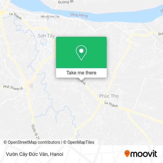 Vườn Cây Đức Vân map