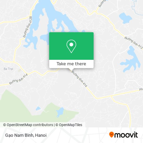 Gạo Nam Bình map