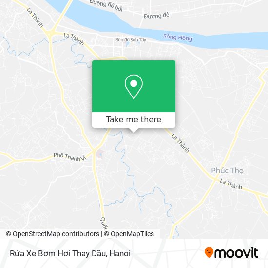 Rửa Xe Bơm Hơi Thay Dầu map