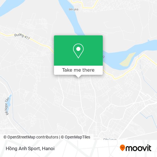 Hồng Anh Sport map