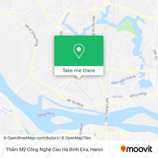 Thẩm Mỹ Công Nghệ Cao Hà Bình Eira map