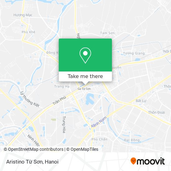 Aristino Từ Sơn map