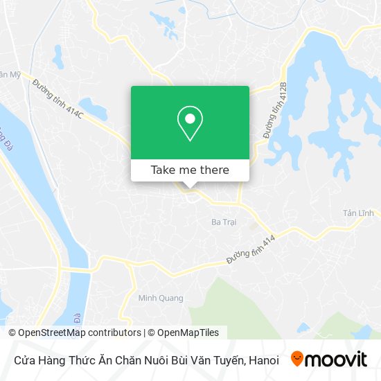 Cửa Hàng Thức Ăn Chăn Nuôi Bùi Văn Tuyến map