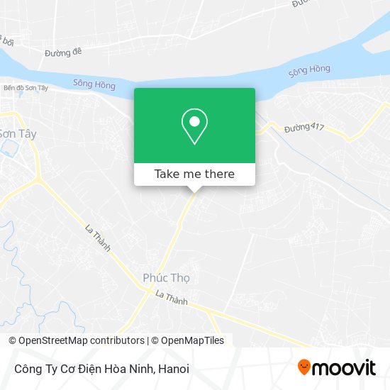 Công Ty Cơ Điện Hòa Ninh map