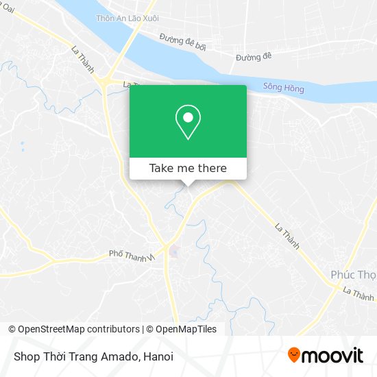 Shop Thời Trang Amado map