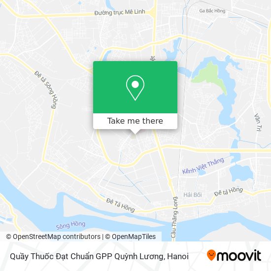 Quầy Thuốc Đạt Chuẩn GPP Quỳnh Lương map