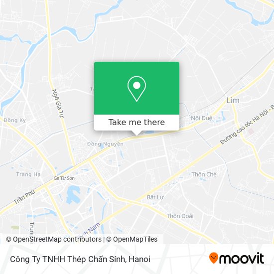 Công Ty TNHH Thép Chấn Sính map