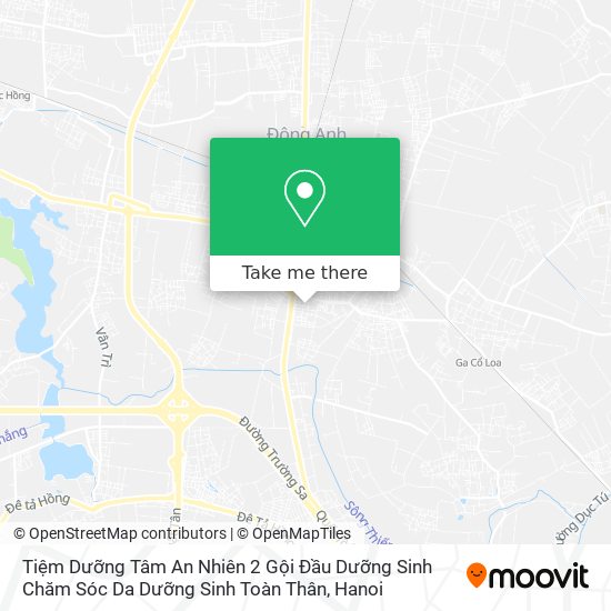 Tiệm Dưỡng Tâm An Nhiên 2 Gội Đầu Dưỡng Sinh Chăm Sóc Da Dưỡng Sinh Toàn Thân map