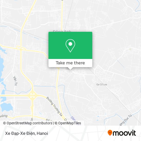 Xe Đạp-Xe Điện map