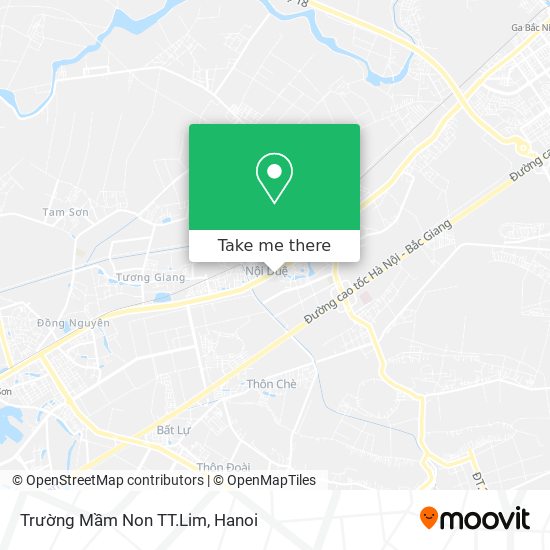 Trường Mầm Non TT.Lim map