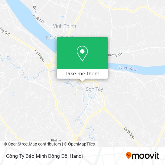 Công Ty Bảo Minh Đông Đô map