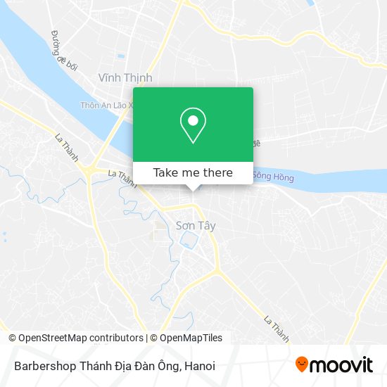 Barbershop Thánh Địa Đàn Ông map