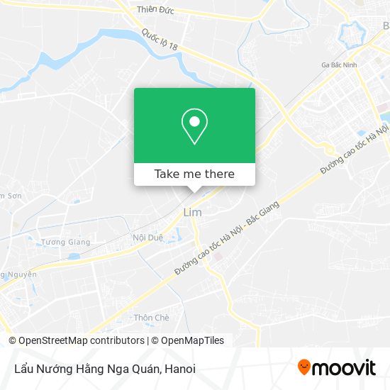 Lẩu Nướng Hằng Nga Quán map