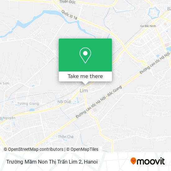 Trường Mầm Non Thị Trấn Lim 2 map