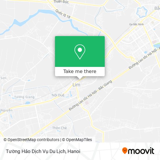 Tường Hảo Dịch Vụ Du Lịch map