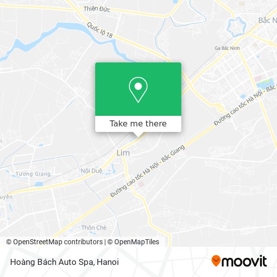 Hoàng Bách Auto Spa map