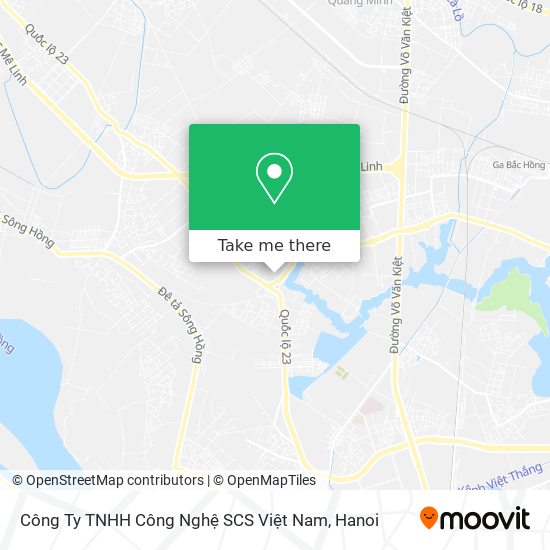 Công Ty TNHH Công Nghệ SCS Việt Nam map