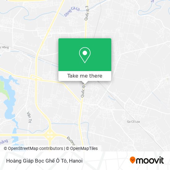Hoàng Giáp Bọc Ghế Ô Tô map
