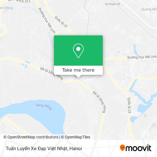 Tuấn Luyến Xe Đạp Việt Nhật map