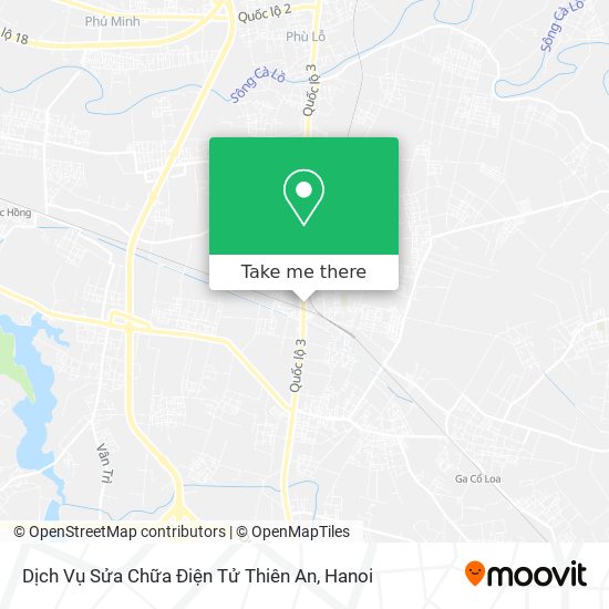 Dịch Vụ Sửa Chữa Điện Tử Thiên An map