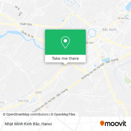 Nhật Minh Kinh Bắc map