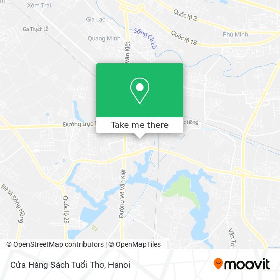 Cửa Hàng Sách Tuổi Thơ map