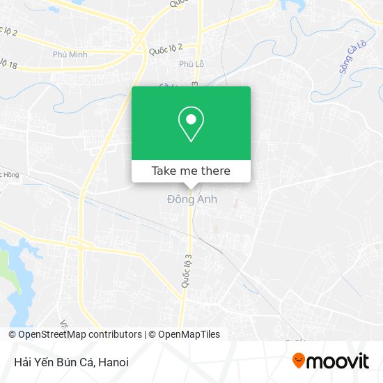 Hải Yến Bún Cá map