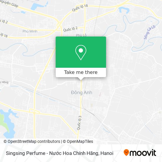 Singsing Perfume - Nước Hoa Chính Hãng map