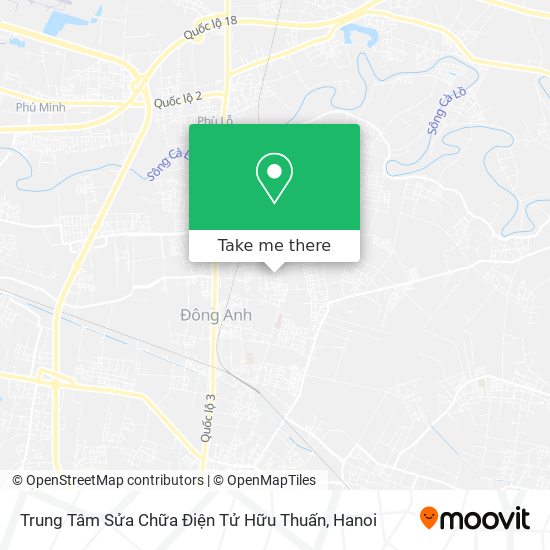 Trung Tâm Sửa Chữa Điện Tử Hữu Thuấn map