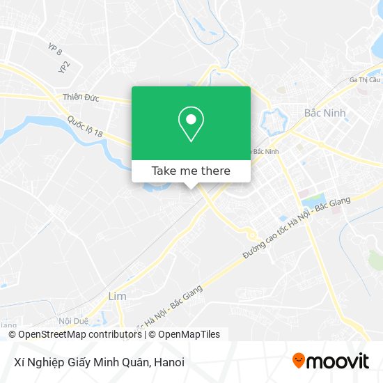 Xí Nghiệp Giấy Minh Quân map