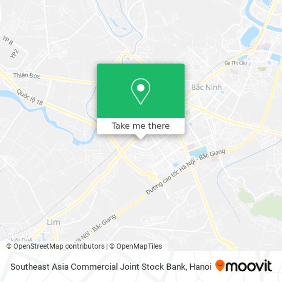 Southeast Asia Commercial Joint Stock Bank map