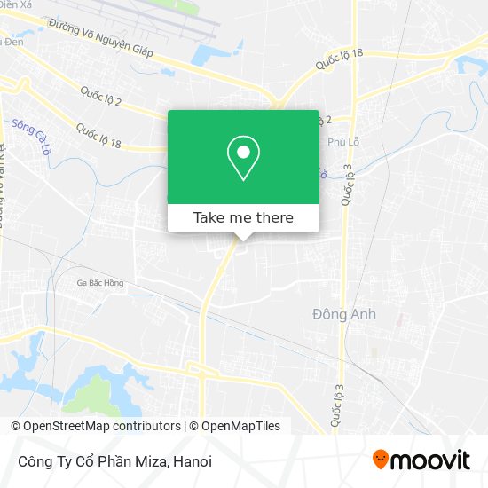 Công Ty Cổ Phần Miza map