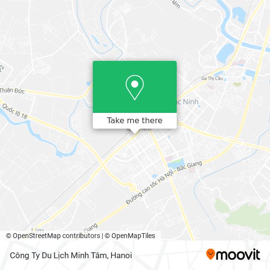 Công Ty Du Lịch Minh Tâm map